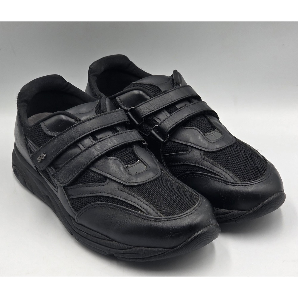 SAS TMV EZ Strap Sneaker Comfort Shoes Sneakers Size 9 Black Men